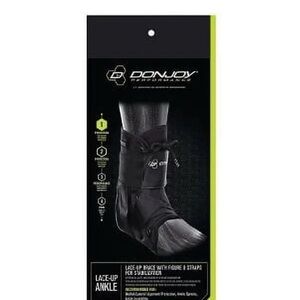 Bionica Black Speed-Wrap Ankle Brace